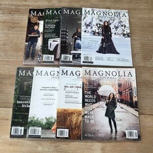 Magnolia Home Archival Lot of 8 Journals Including Premiere Issue